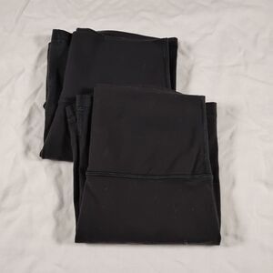 Aritzia TNA Atmosphere Hi-Rise 7" Biker Shorts Lot of 2 Size Small Black